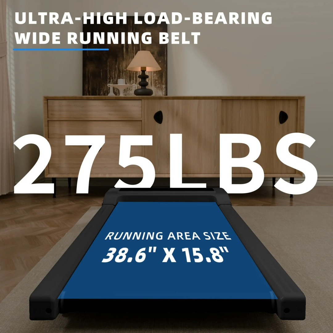 Walking Pad Treadmill – 3-in-1 Under Desk Treadmill with LED Display