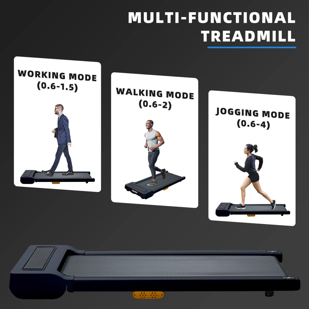 Walking Pad Treadmill – 3-in-1 Under Desk Treadmill with LED Display