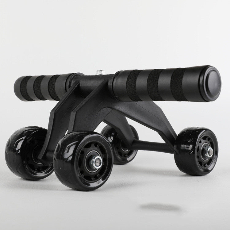 Ab Wheel Roller – 4-Wheel Core Trainer for Abs, Arms & Back
